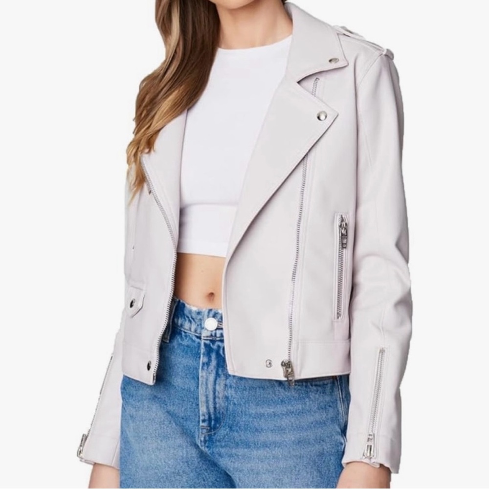 BLANKNYC Faux Leather Moto Jacket - EUC
